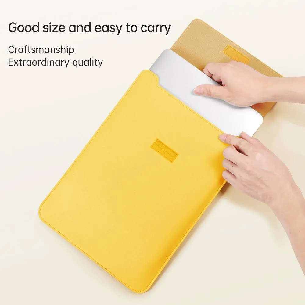 11 / 12 Inch Leather Computer Bag - Lightweight & Portable - 4 in 1