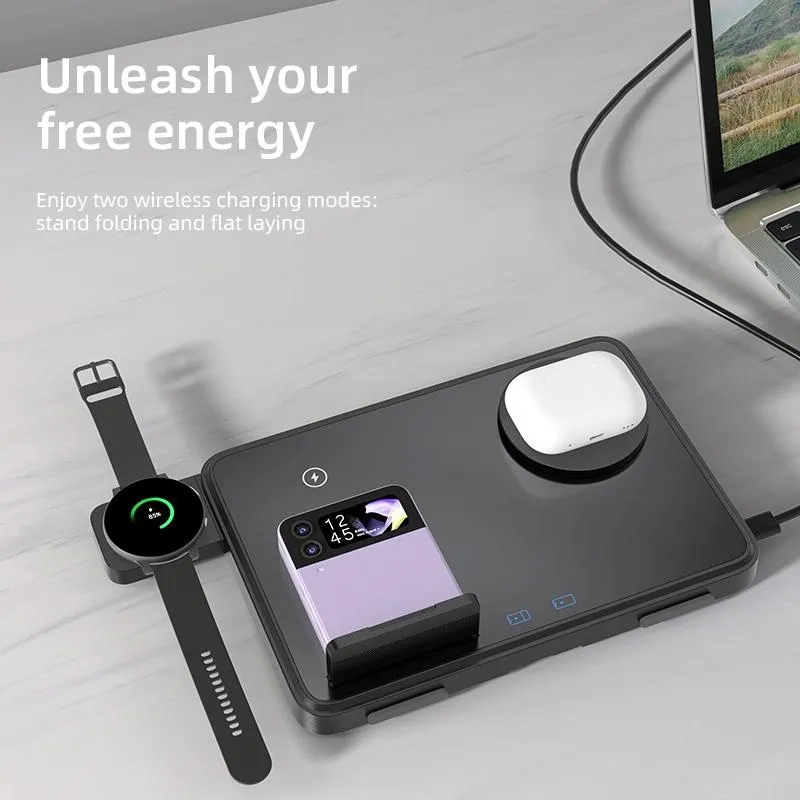 15W Magnetic Wireless Charger With Night Light