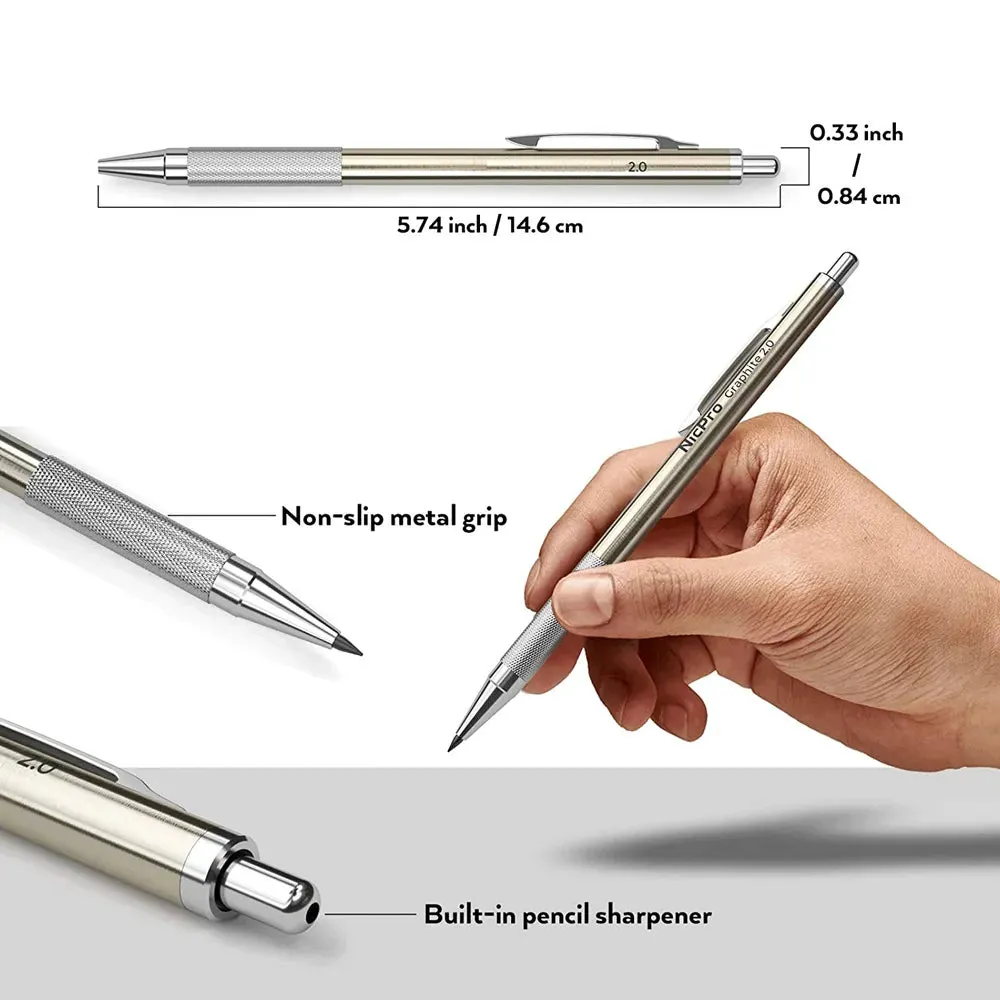 2.0mm Mechanical Pencil Set 2b Lead Refills Kawaii Stationery