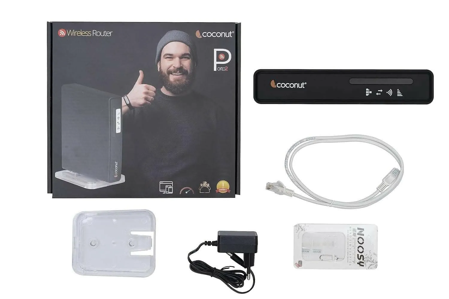 4G Wireless Router with LAN Supports DVR, Powerful Wireless Range Porto 2