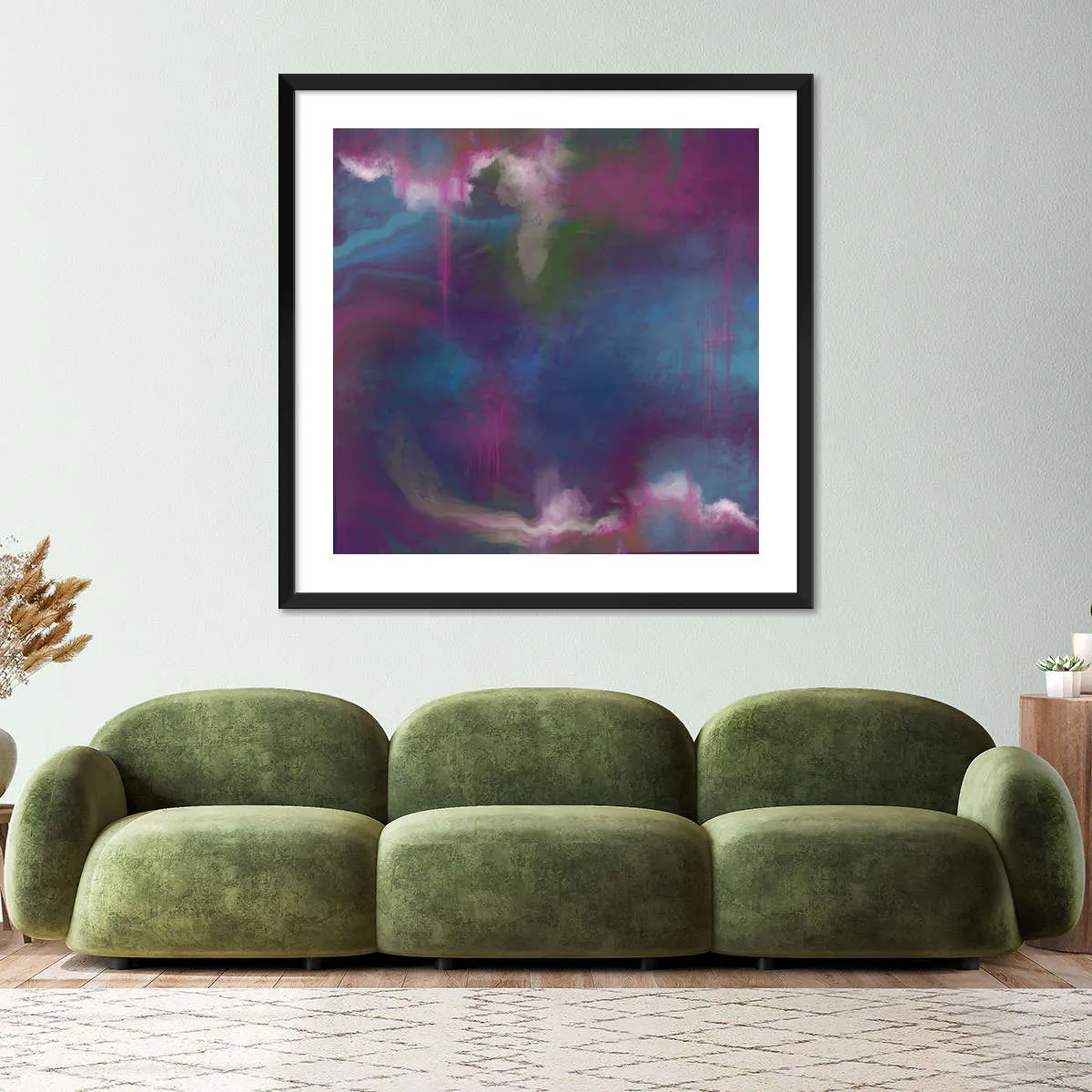 A Deep Blue Wall Art