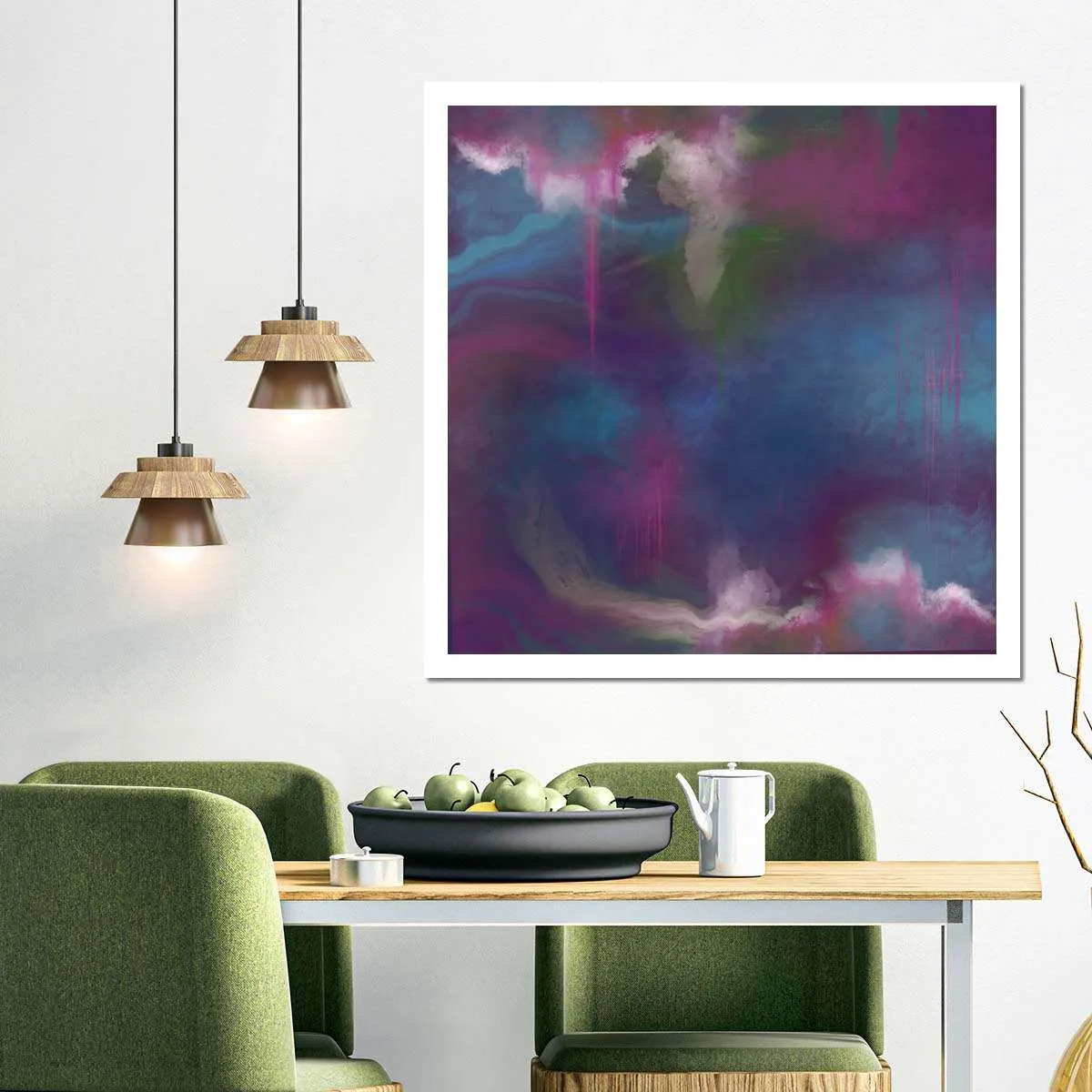 A Deep Blue Wall Art
