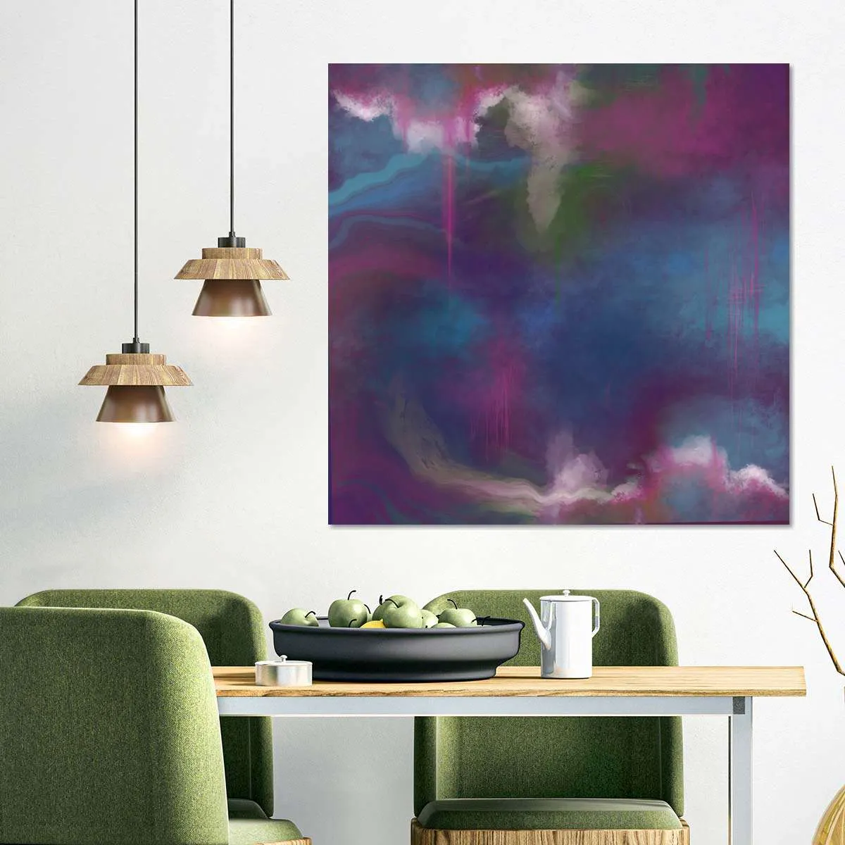A Deep Blue Wall Art