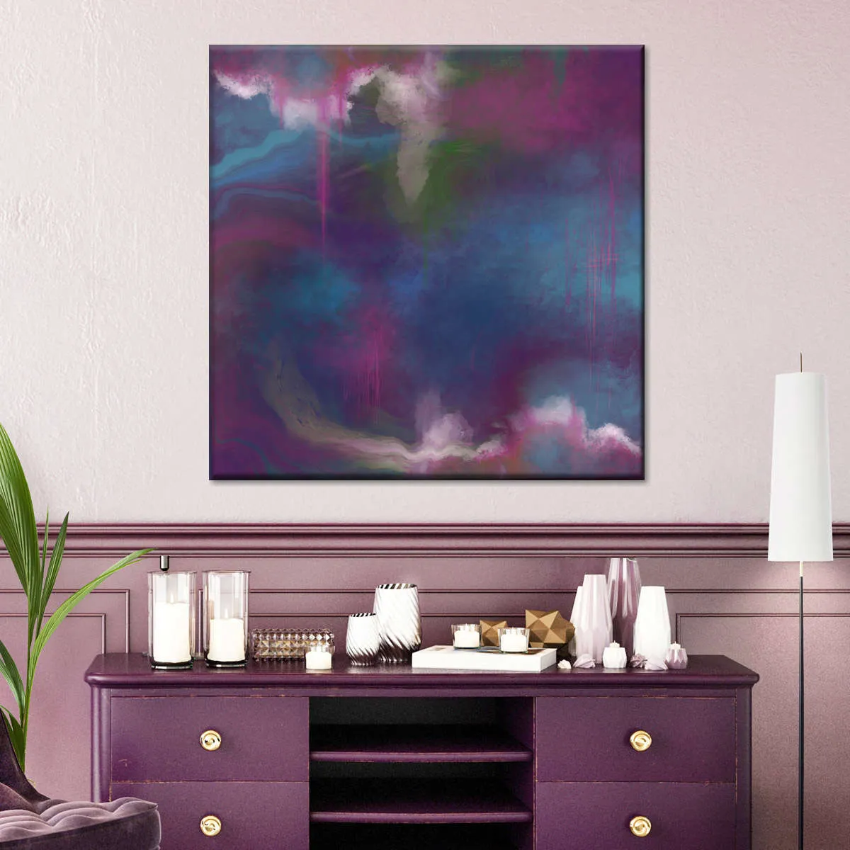 A Deep Blue Wall Art