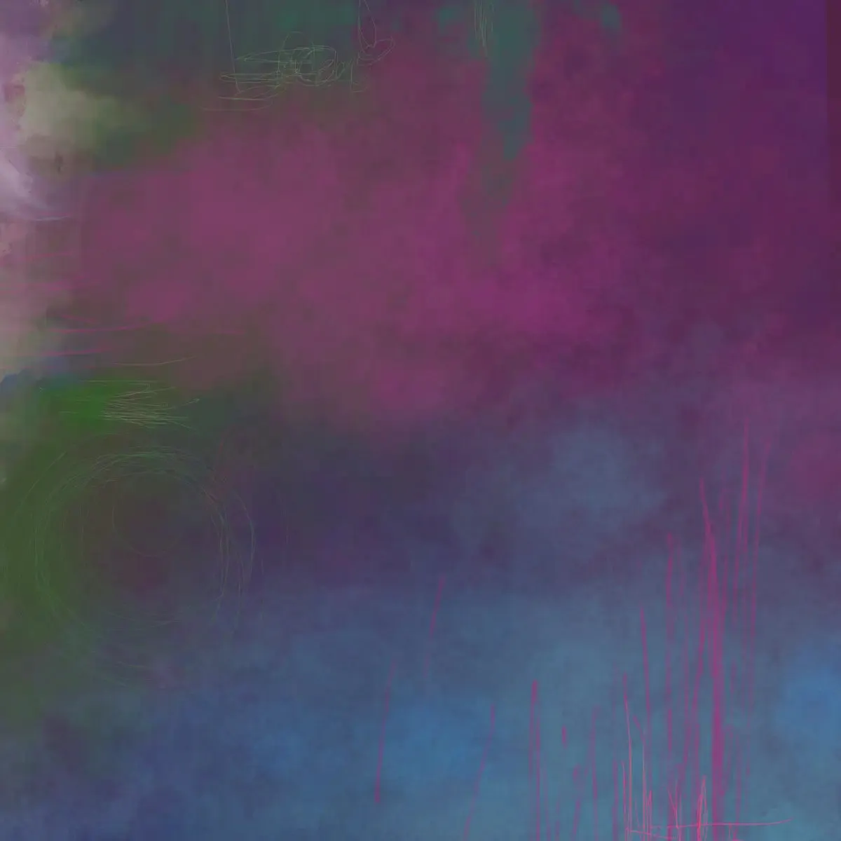 A Deep Blue Wall Art