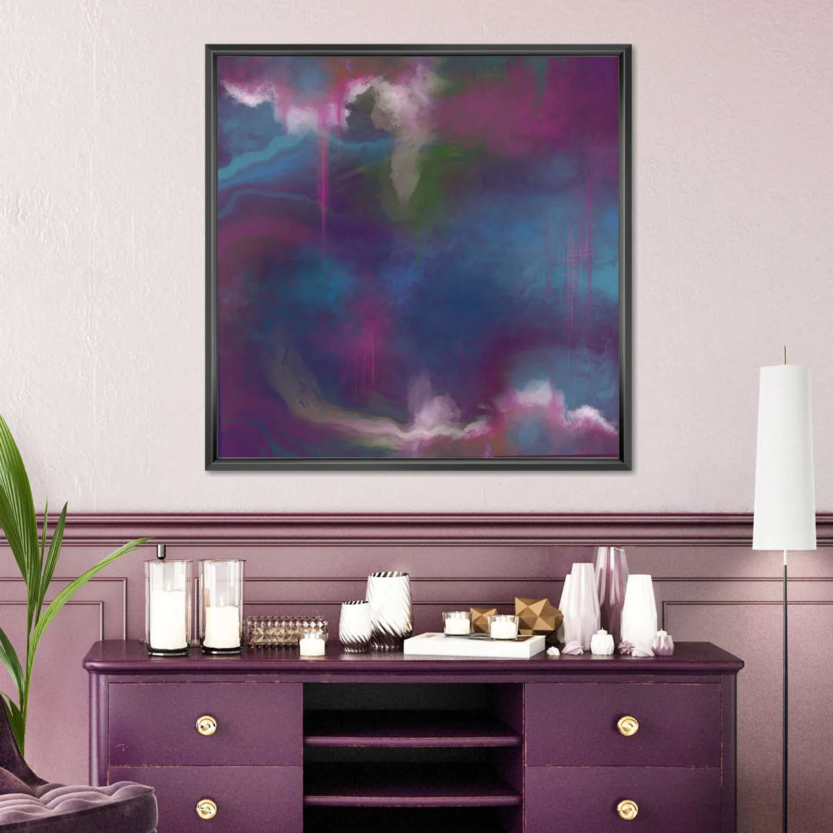 A Deep Blue Wall Art