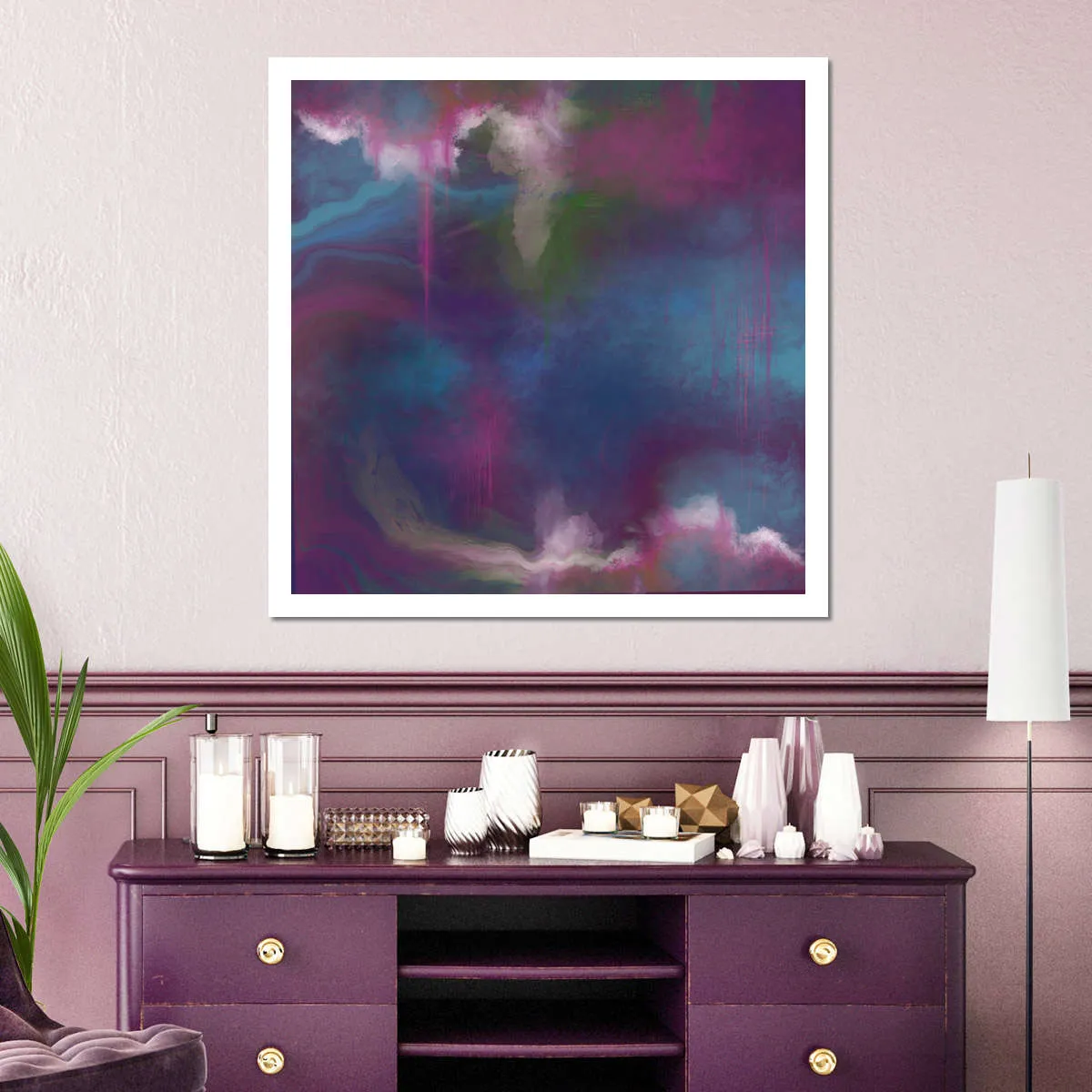 A Deep Blue Wall Art