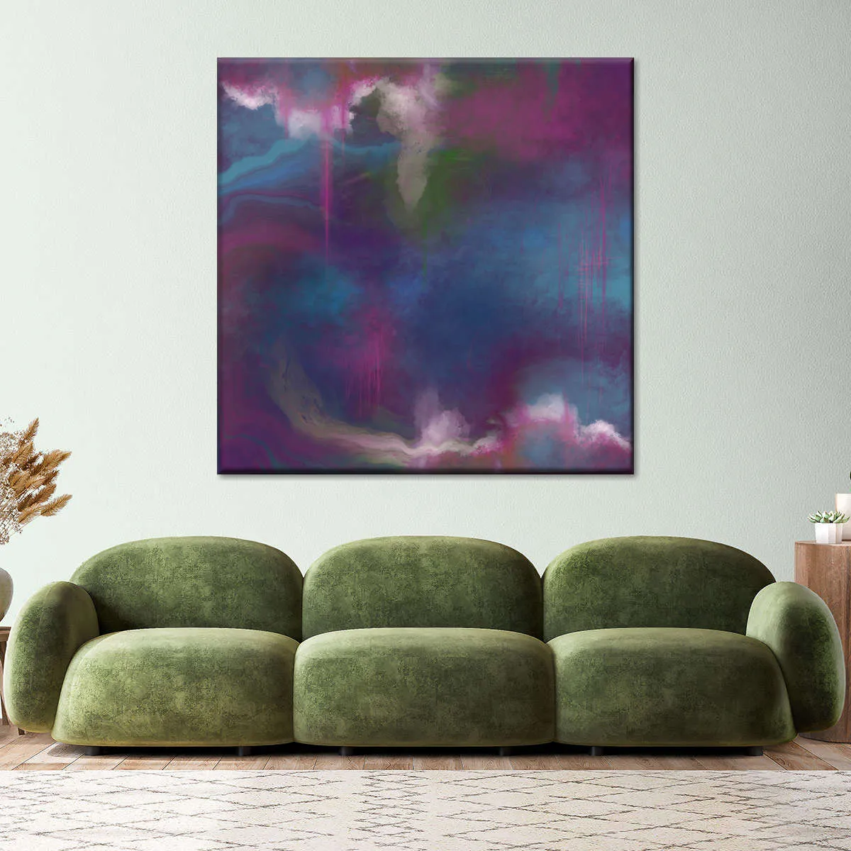 A Deep Blue Wall Art