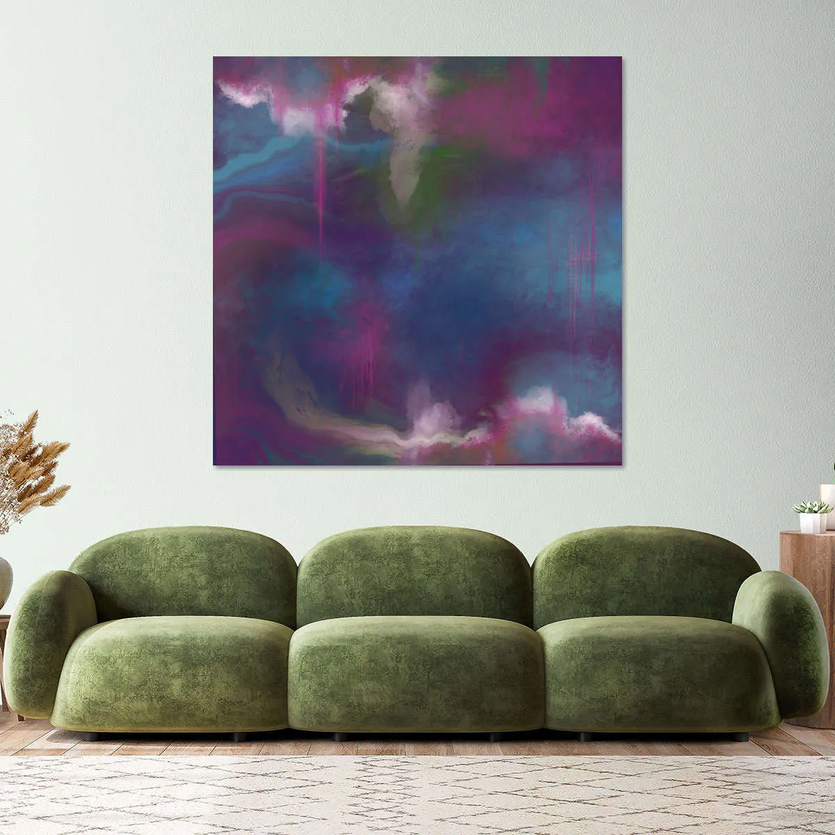 A Deep Blue Wall Art