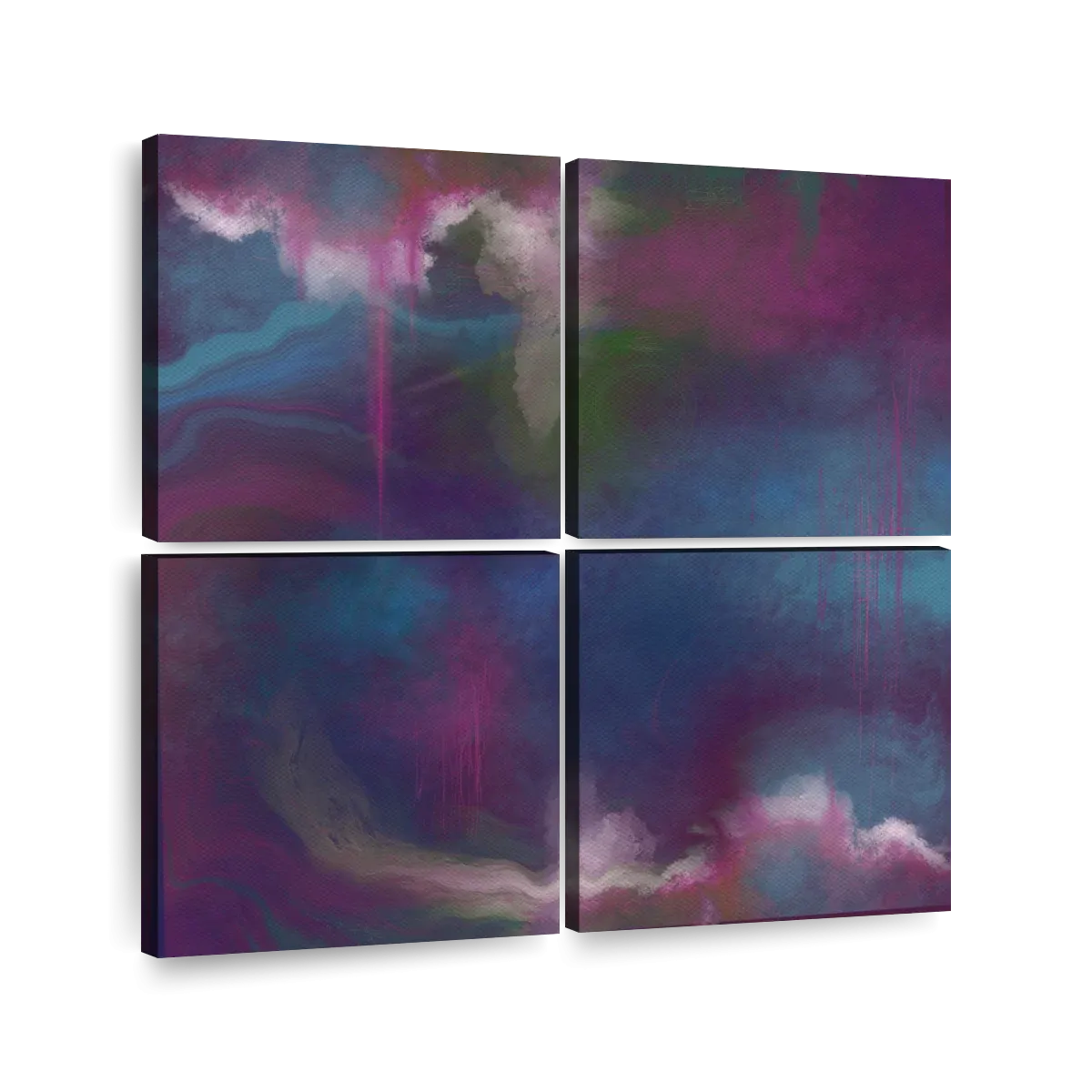 A Deep Blue Wall Art