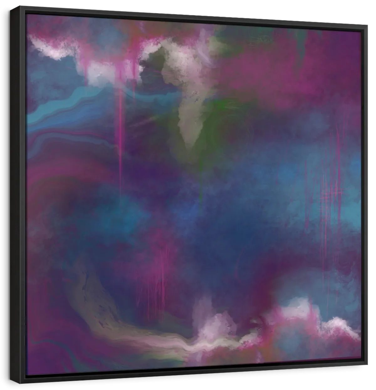 A Deep Blue Wall Art