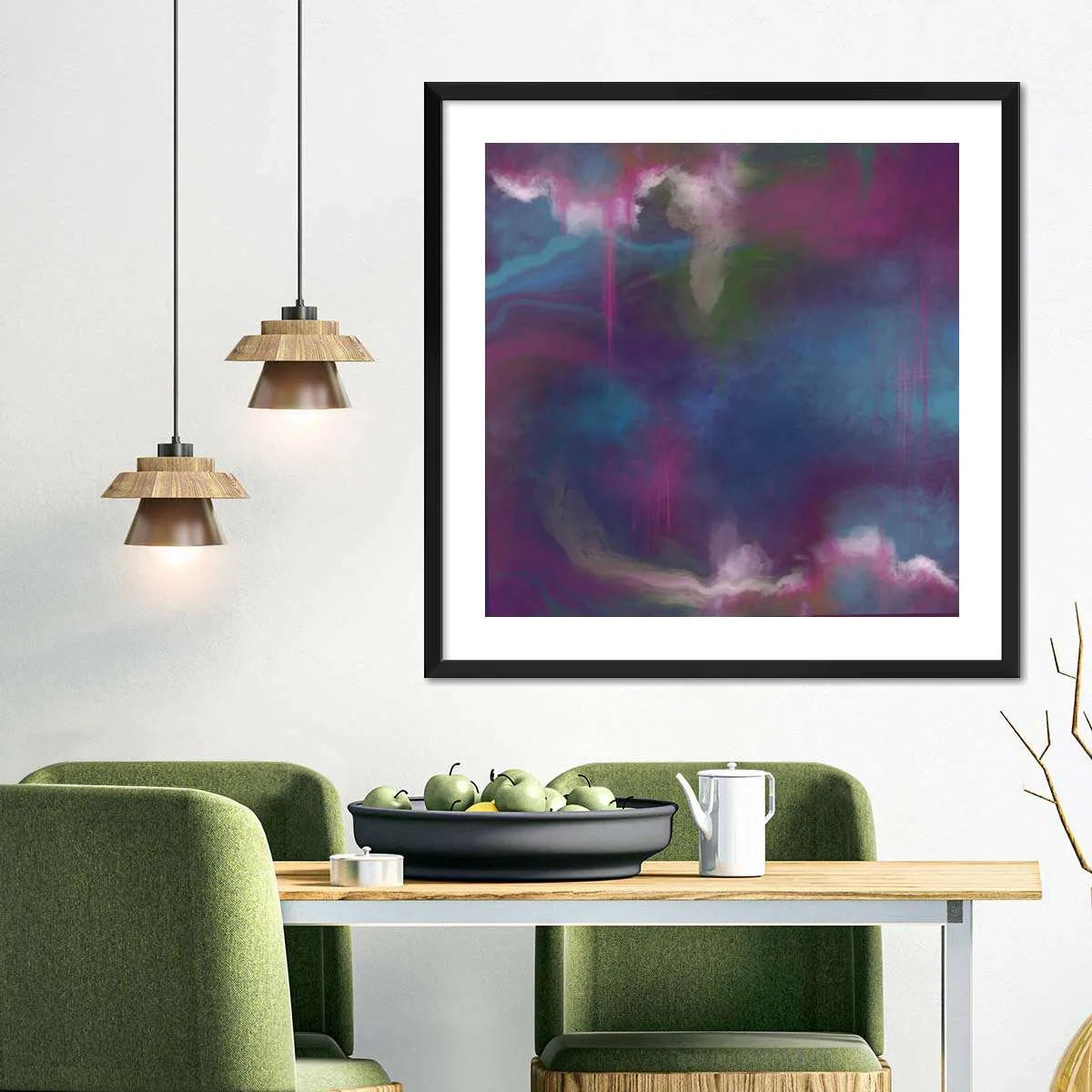 A Deep Blue Wall Art