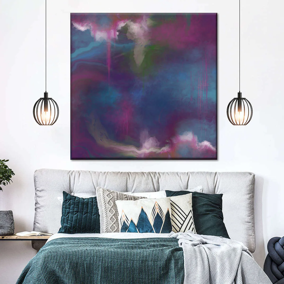 A Deep Blue Wall Art