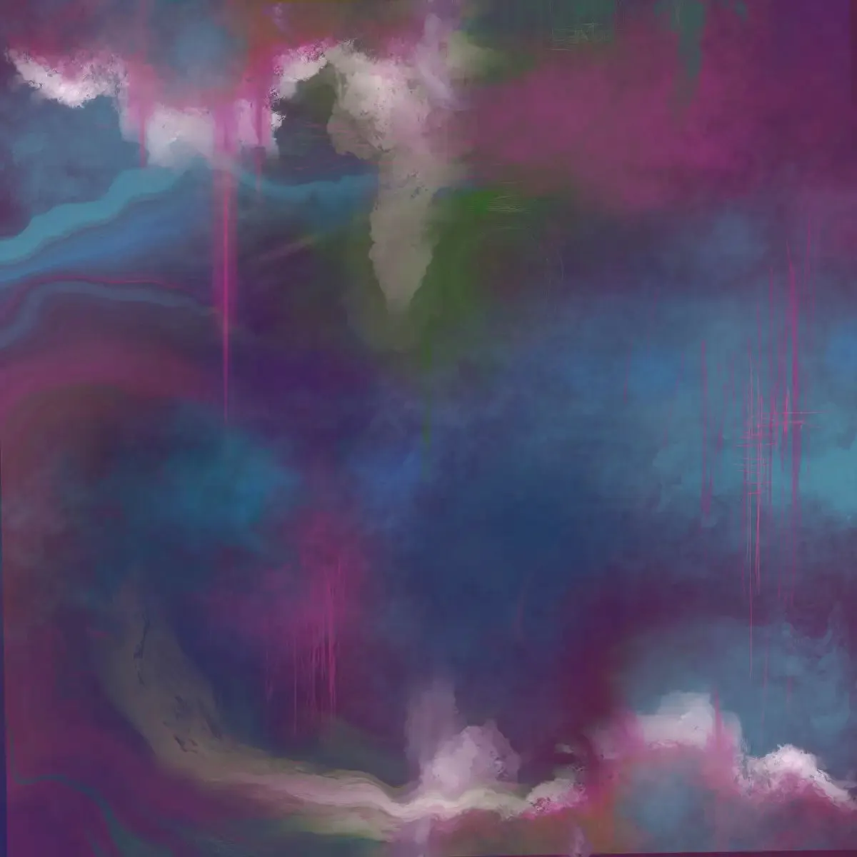 A Deep Blue Wall Art