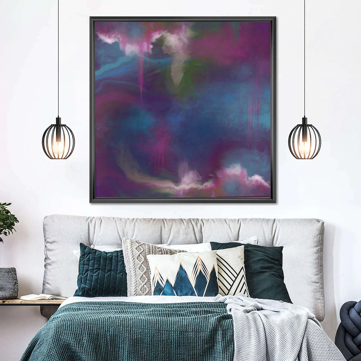 A Deep Blue Wall Art