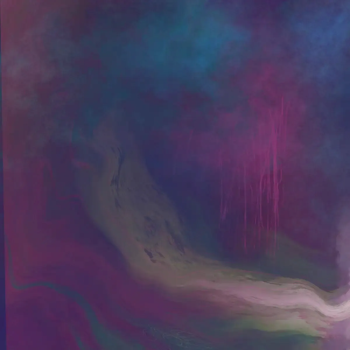 A Deep Blue Wall Art