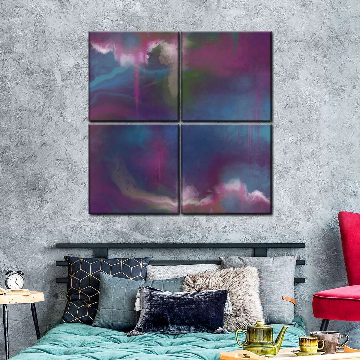 A Deep Blue Wall Art