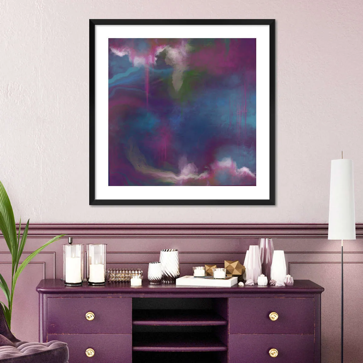 A Deep Blue Wall Art