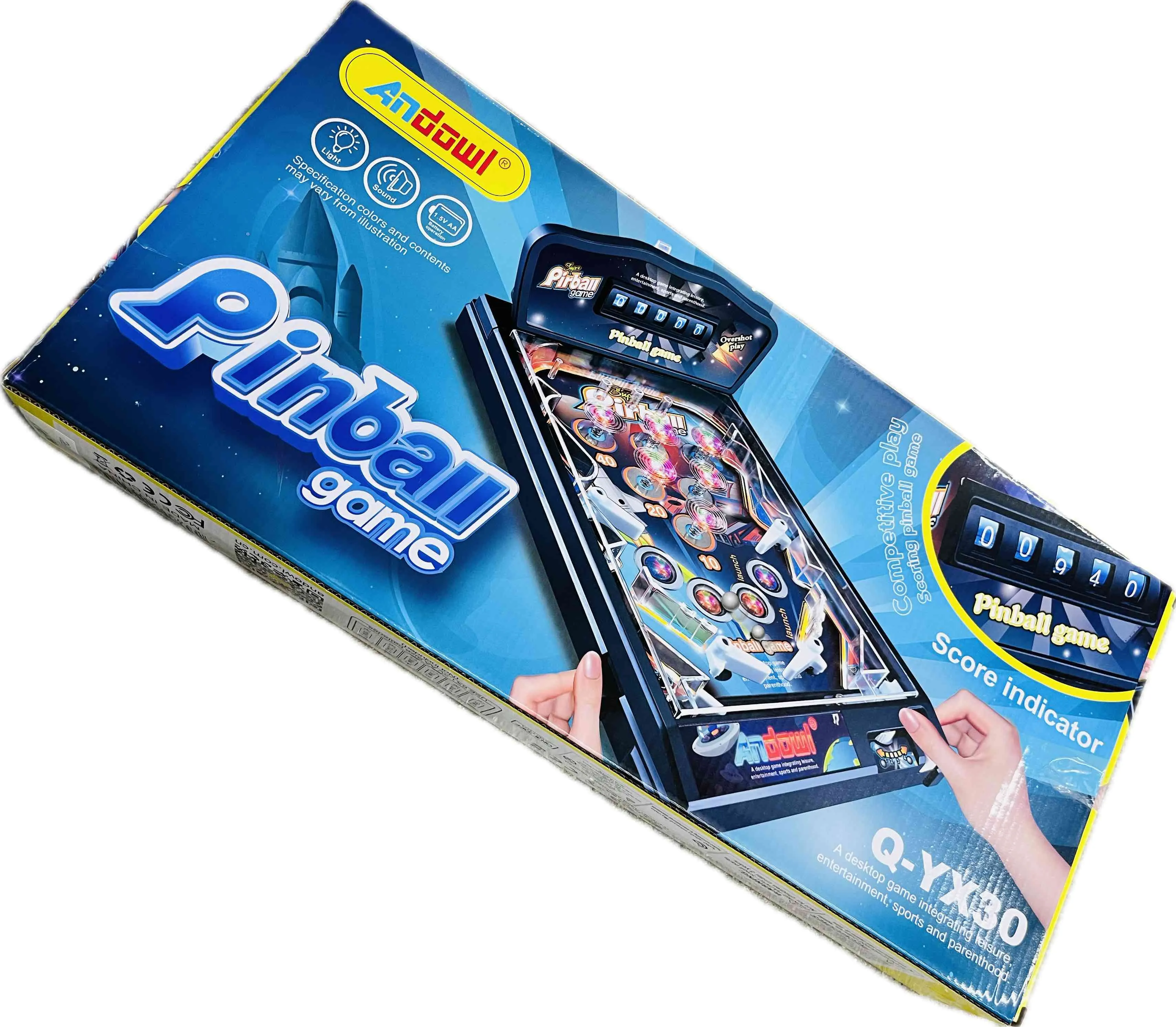 Andowl QYX30 Pinball Game
