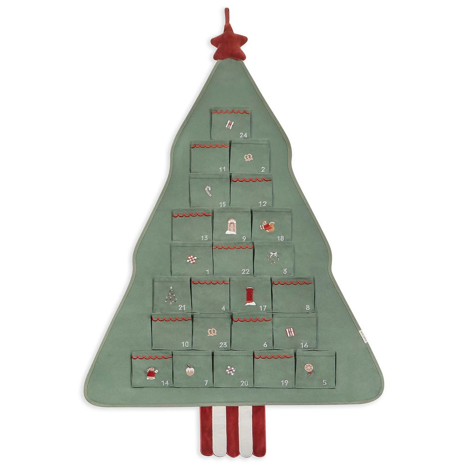 Avery Row Festive Tree Advent Calendar