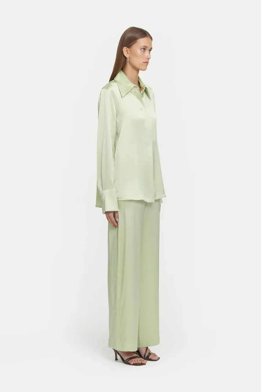 Countdown Shirt Matcha Green