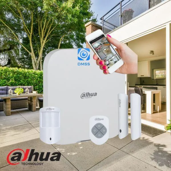 Dahua Wireless Alarm Hub2 Standard Kit, ART-ARC3800H3FW2