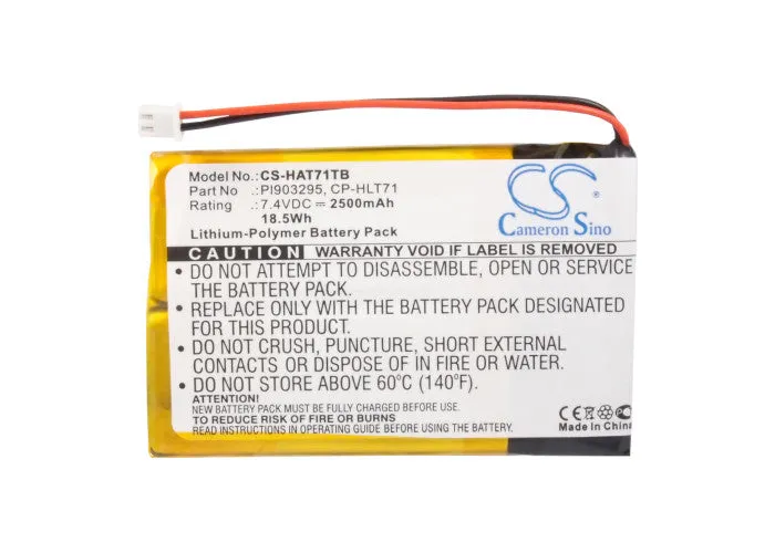 Digital Prisim CP-HLT71 Battery Replacement for Portable Digital TV