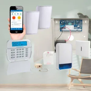 DSC Neo Wireless Home Alarm System, Basic Siren Kit
