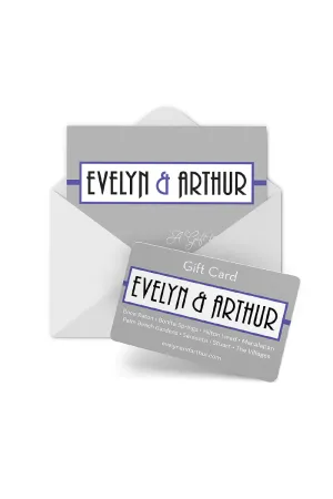 Evelyn & Arthur Mailed Gift Card