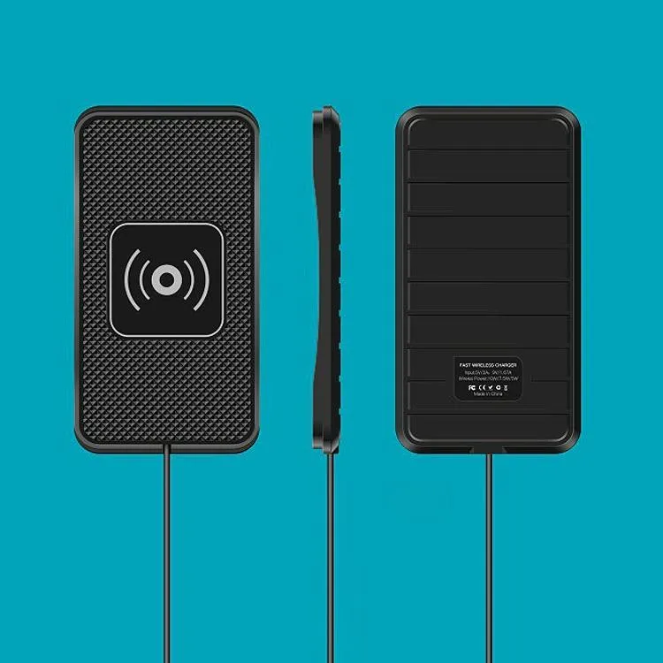 Fast Wireless Car Charger Anti Skid Qi Standard