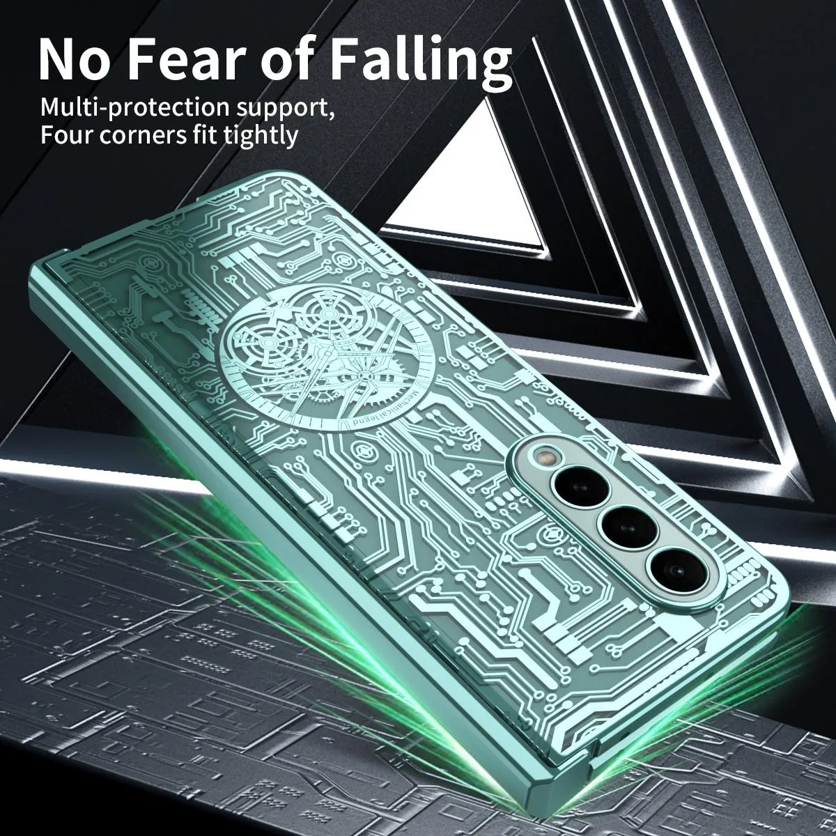 Foldable Electroplated Phone Case - Mechanical Legend 4.5g