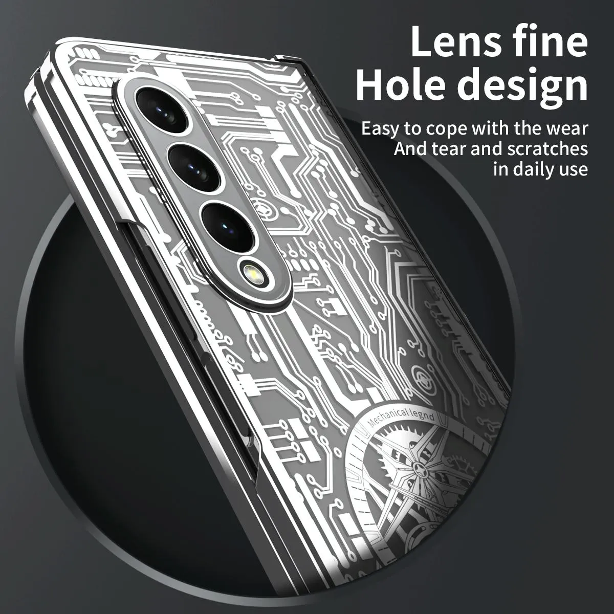Foldable Electroplated Phone Case - Mechanical Legend 4.5g
