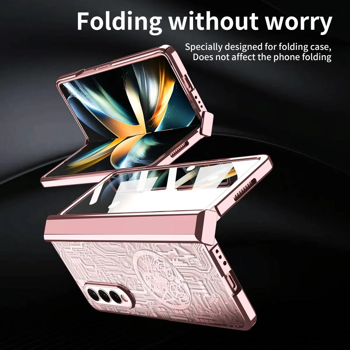 Foldable Electroplated Phone Case - Mechanical Legend 4.5g