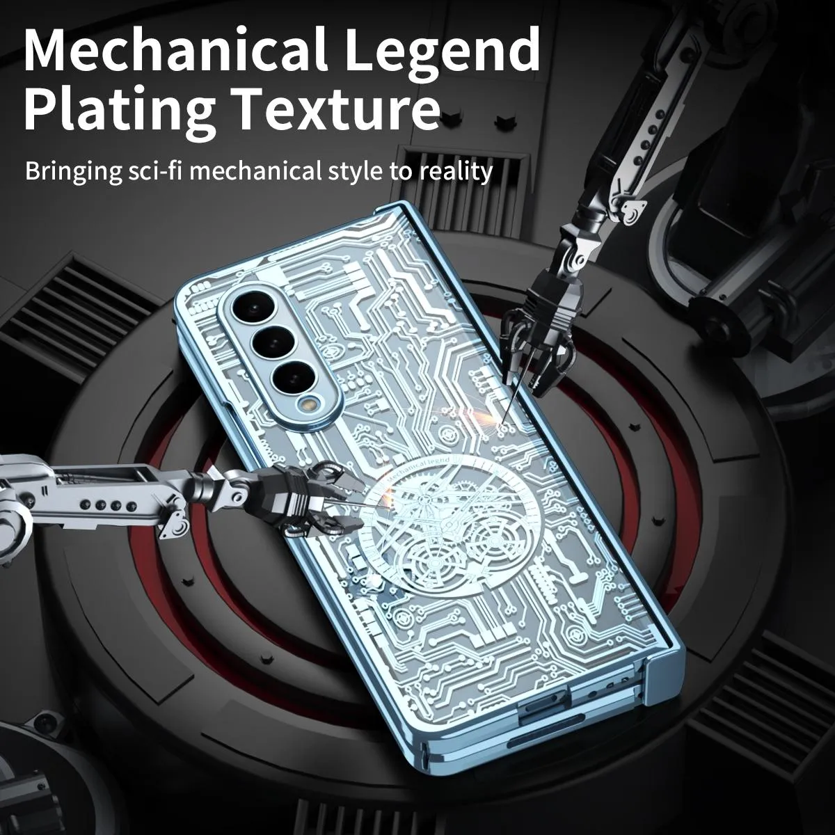 Foldable Electroplated Phone Case - Mechanical Legend 4.5g