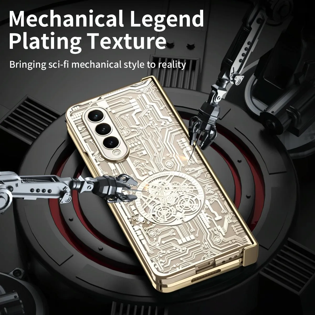 Foldable Electroplated Phone Case - Mechanical Legend 4.5g