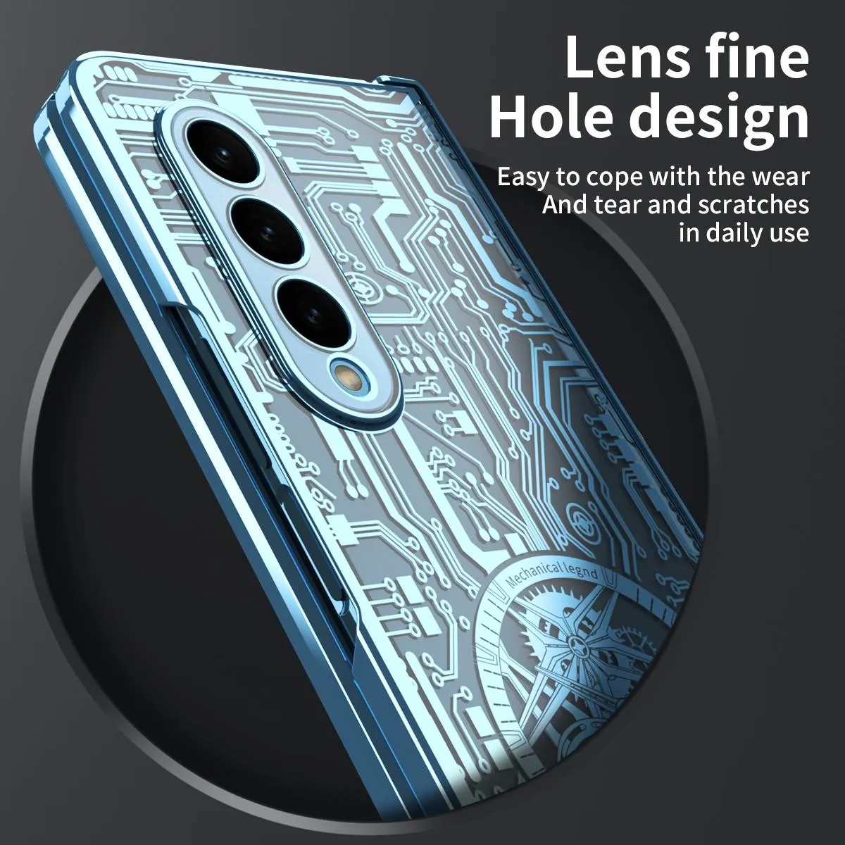 Foldable Electroplated Phone Case - Mechanical Legend 4.5g