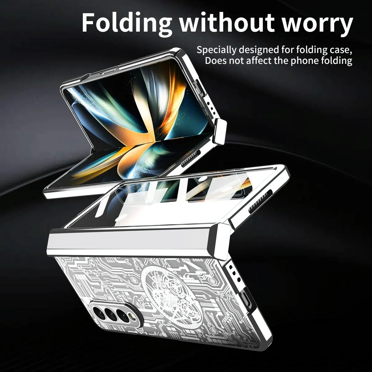 Foldable Electroplated Phone Case - Mechanical Legend 4.5g