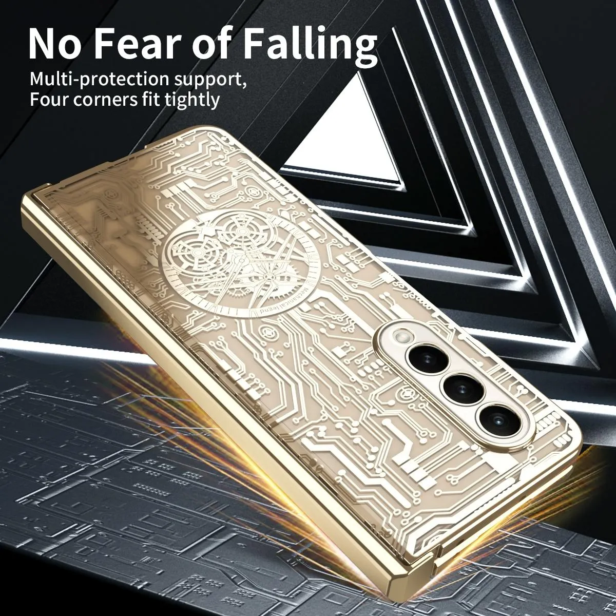 Foldable Electroplated Phone Case - Mechanical Legend 4.5g