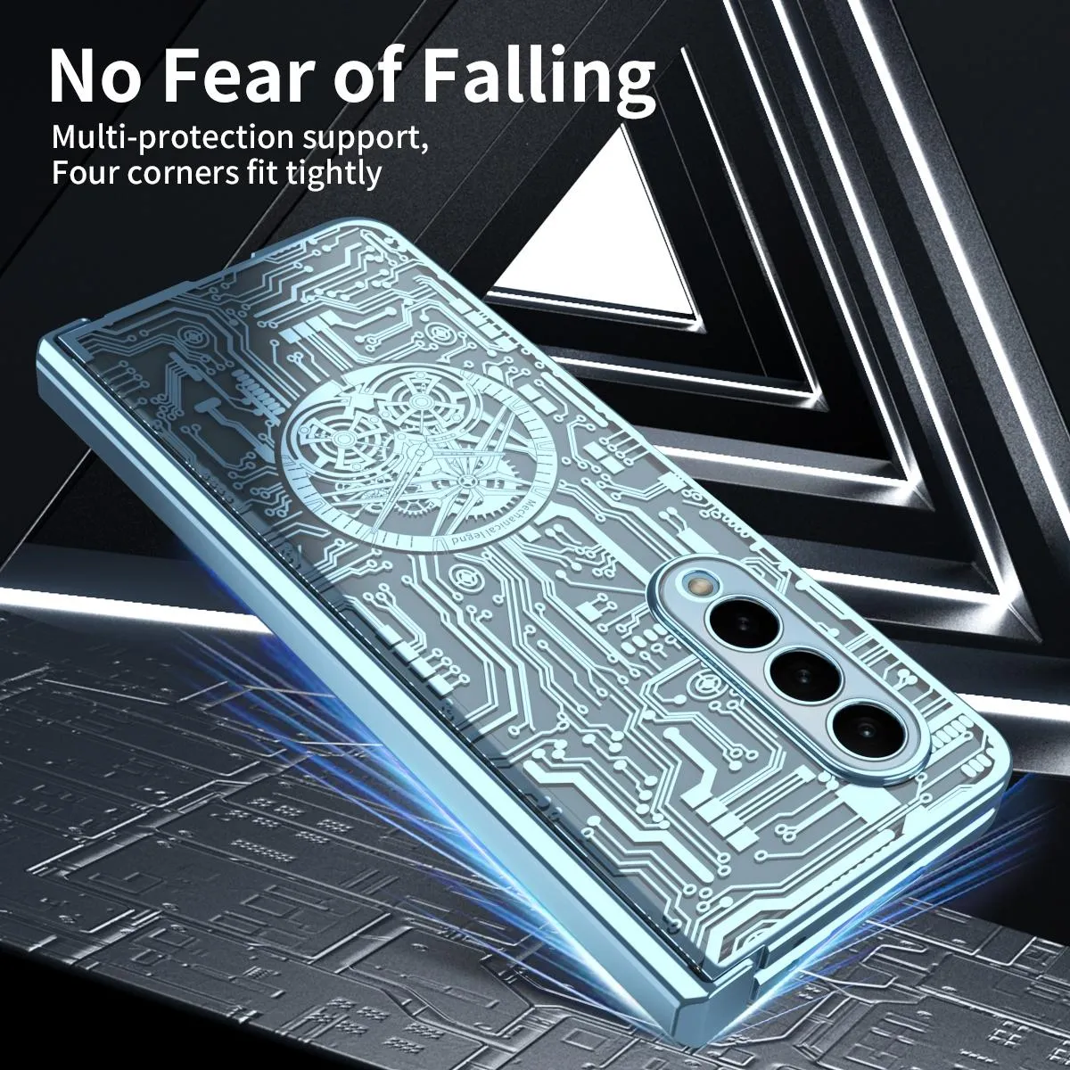 Foldable Electroplated Phone Case - Mechanical Legend 4.5g