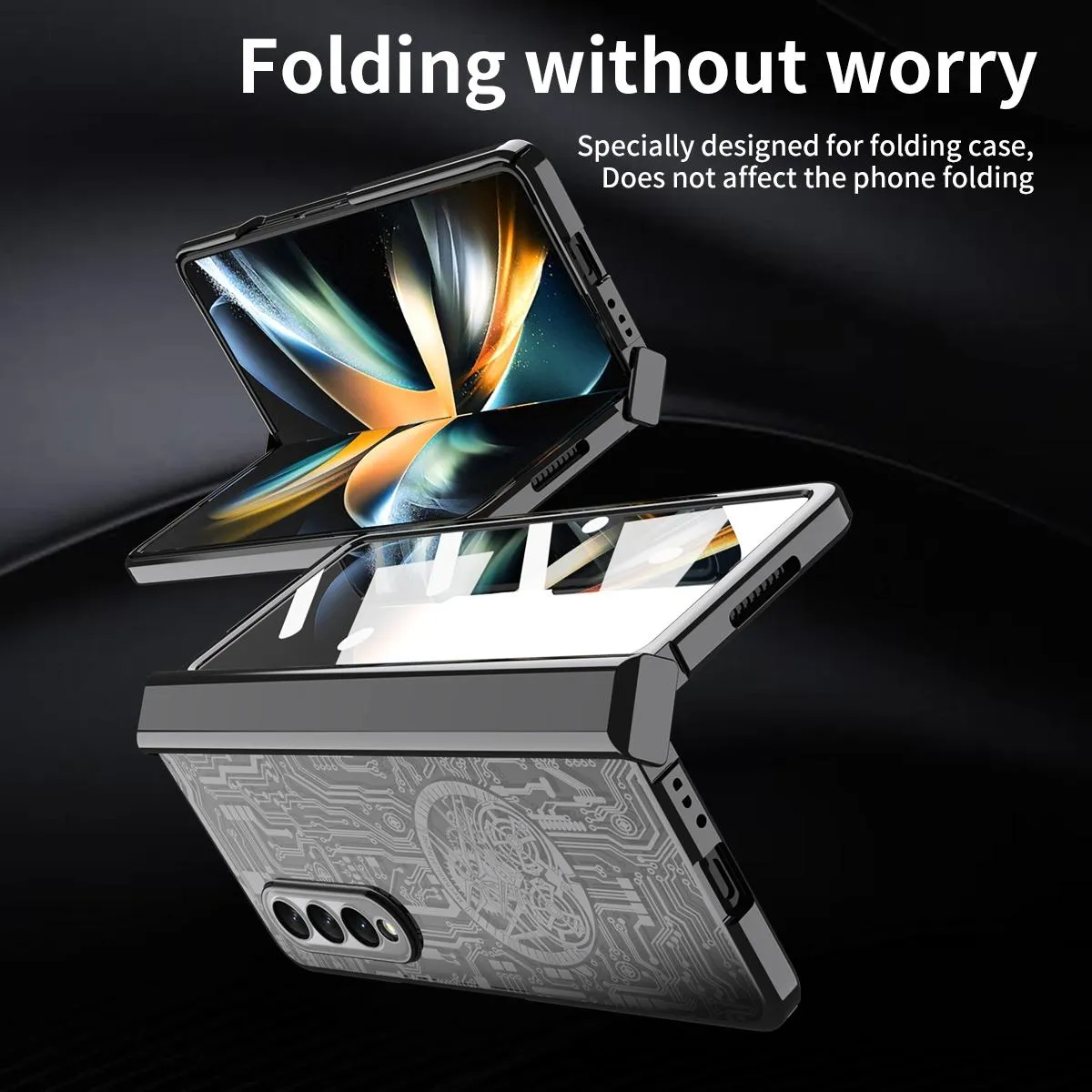 Foldable Electroplated Phone Case - Mechanical Legend 4.5g