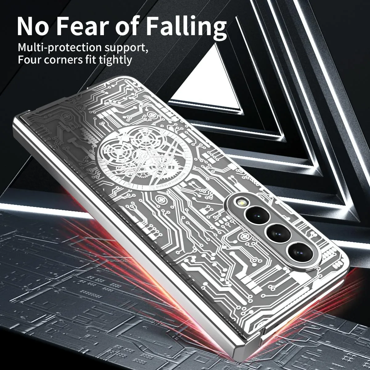 Foldable Electroplated Phone Case - Mechanical Legend 4.5g