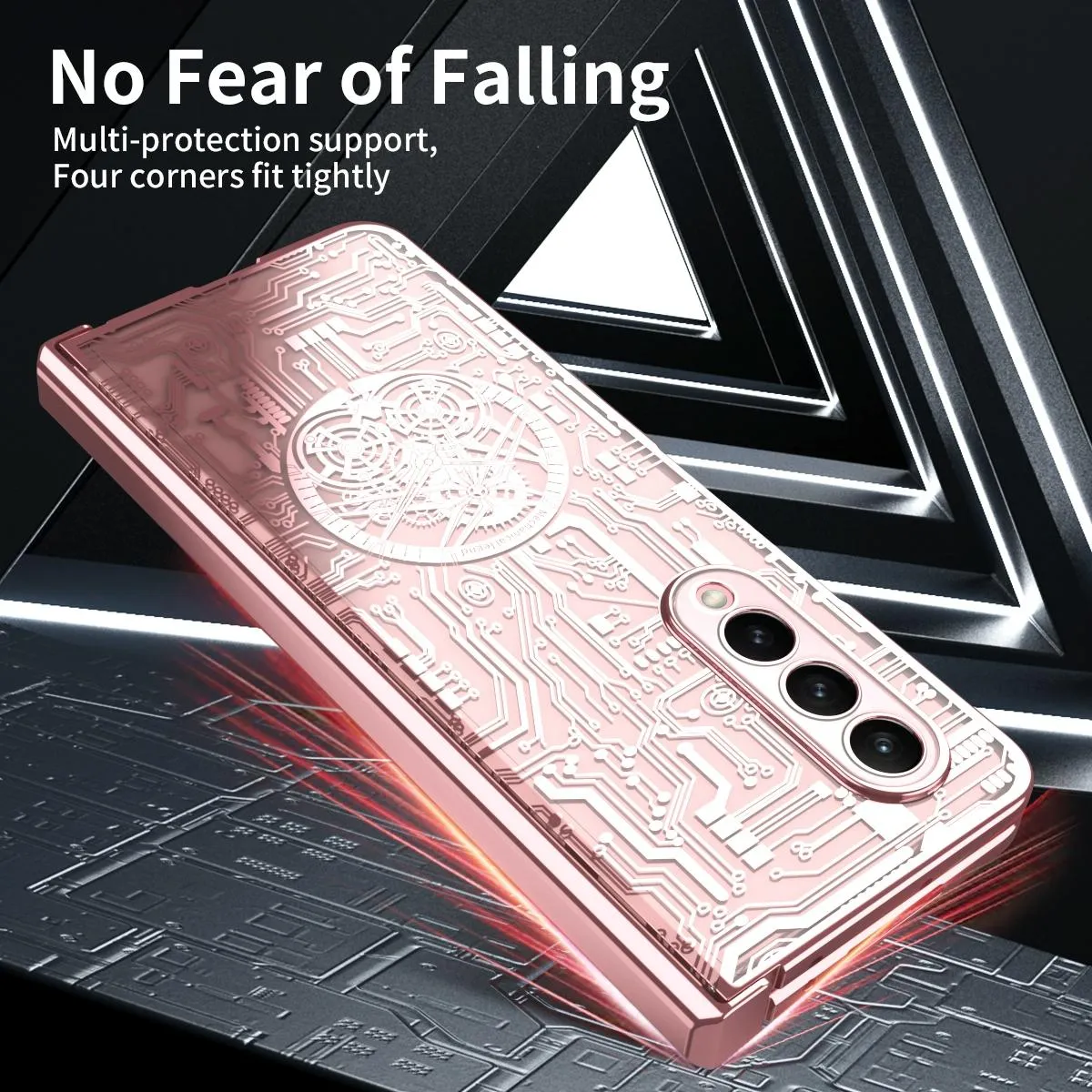 Foldable Electroplated Phone Case - Mechanical Legend 4.5g