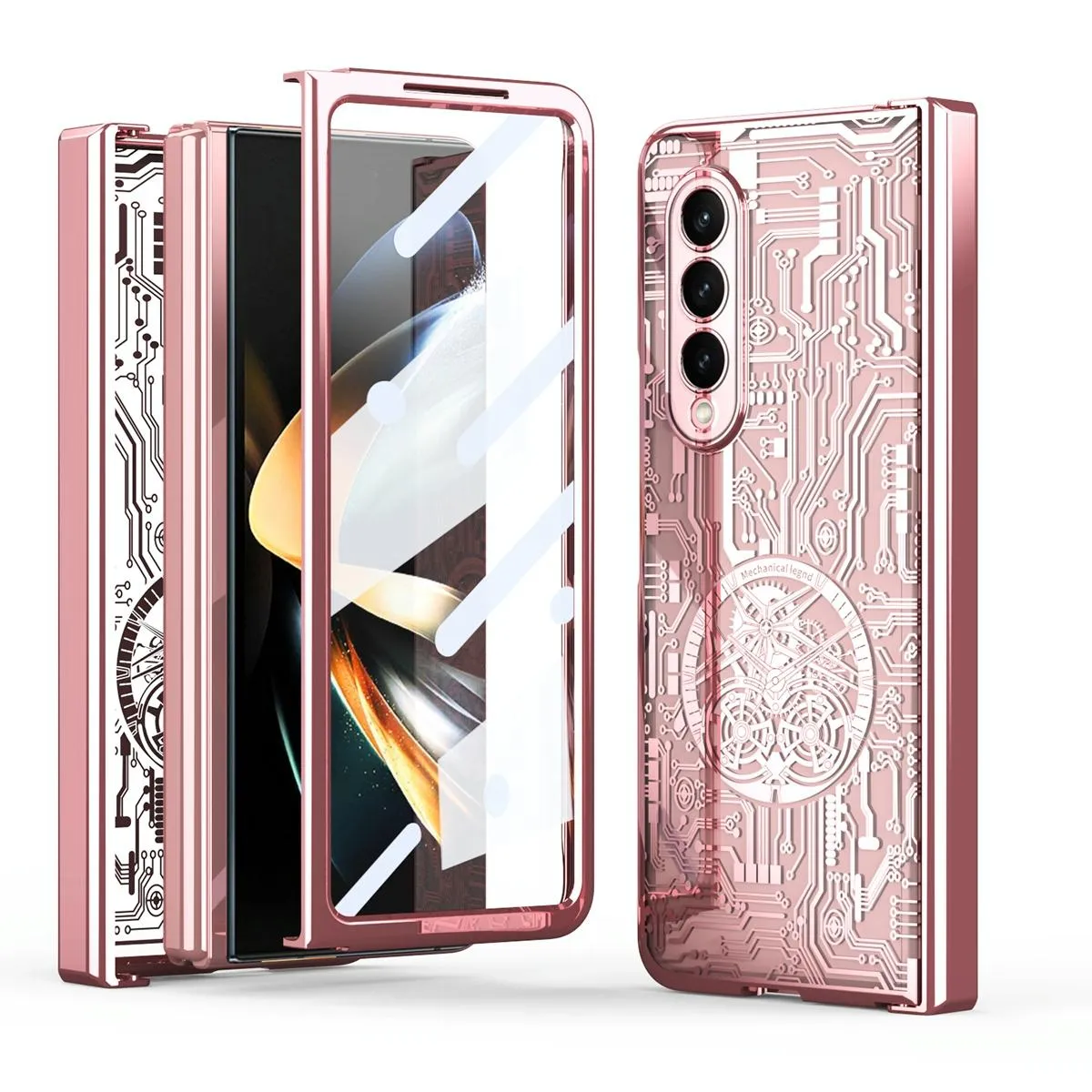 Foldable Electroplated Phone Case - Mechanical Legend 4.5g