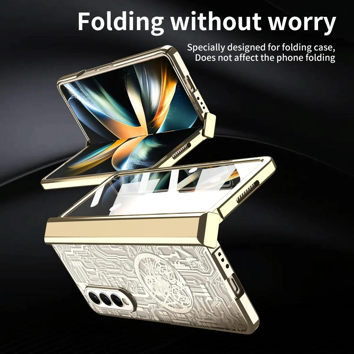 Foldable Electroplated Phone Case - Mechanical Legend 4.5g
