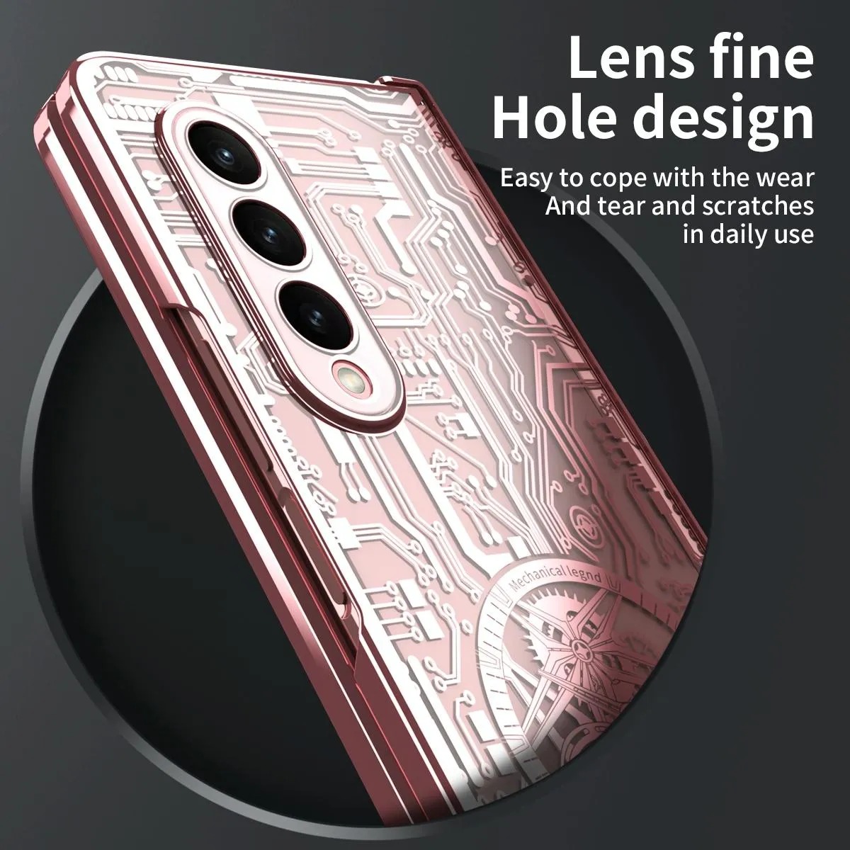 Foldable Electroplated Phone Case - Mechanical Legend 4.5g