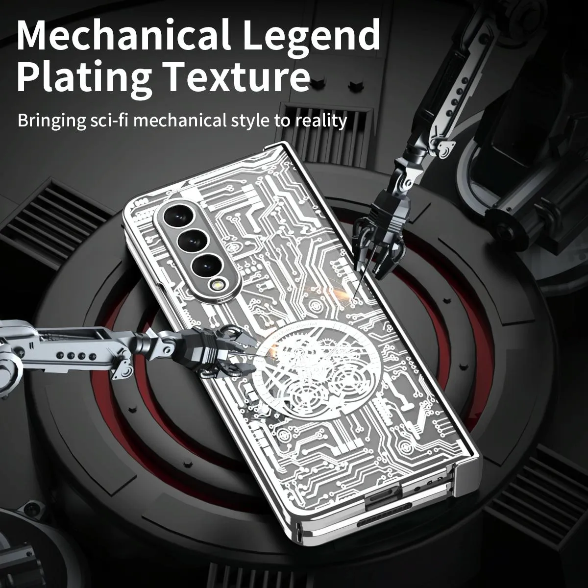 Foldable Electroplated Phone Case - Mechanical Legend 4.5g