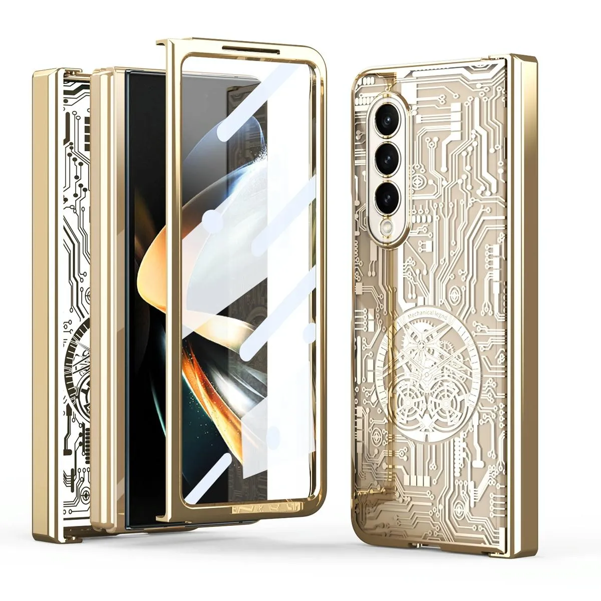 Foldable Electroplated Phone Case - Mechanical Legend 4.5g
