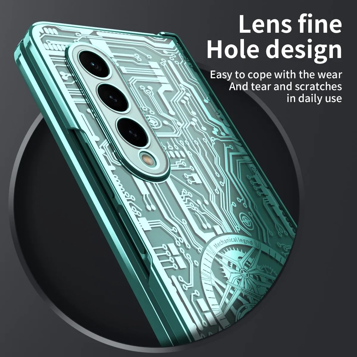 Foldable Electroplated Phone Case - Mechanical Legend 4.5g