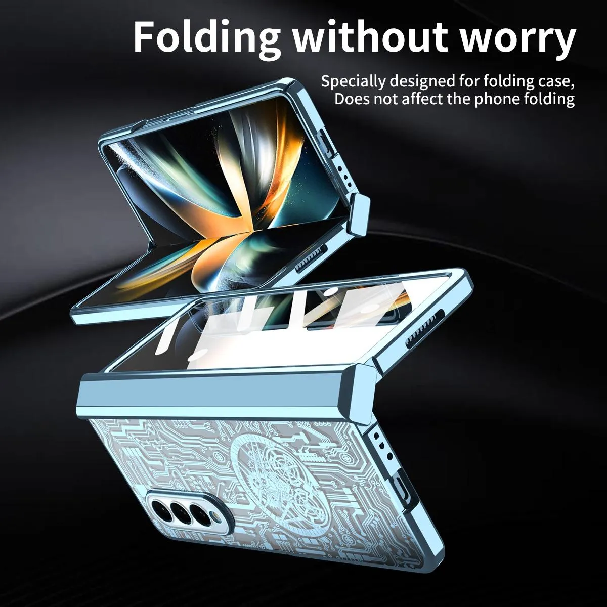 Foldable Electroplated Phone Case - Mechanical Legend 4.5g