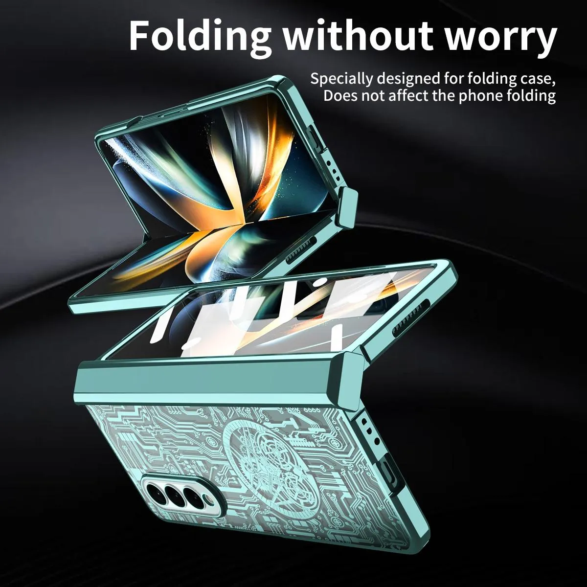 Foldable Electroplated Phone Case - Mechanical Legend 4.5g